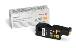 Yellow Standard Capacity Toner Cartridge (1000 Pages), Phaser 6000/6010 And WorkCentre 6015 , North America, EEA