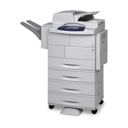 WorkCentre 4250 45 ppm Mono Printer/Copier/Scanner, Fax, Finisher, Three Extra Trays, Four Tray Stand, 110V