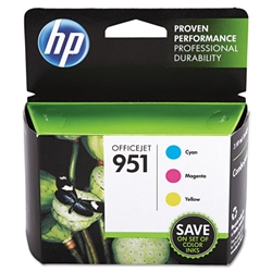 HP 951 3 PACK COLOR, CYAN, MAGENTA, YELLOW (NOT AVAILABLE)