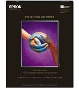 EPSON Velvet Fine Art Paper (13" x 19"), 20 sheets