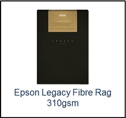 S450087 EPSON Legacy Fibre Rag Paper 17x 22  25 Sheets