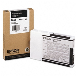 T605100 EPSON UltraChrome K3 Photo Black 110ml Ink, Stylus Pro 4800/4880  ONLY AVAIL IN 220 MIL T606100