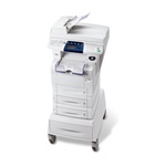 Phaser 8560MFP/X with Extra Memory: 30ppm Color Multifunction System, 2-Sided Print And Scan, Fax, Auto Doc Feeder, Networking, 2400 Finepoint Image Quality, 1GB Memory, 3X525 Letter/Legal Input Tray, System Cart, 5-Seat Scan To Desktop SW, Na Pwr Cord