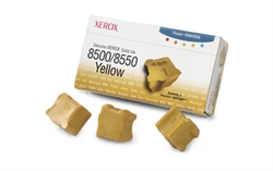 Genuine Xerox Solid Ink 8500/8550 Yellow (Three Sticks)