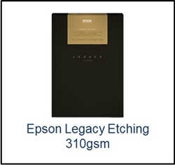 S450093 EPSON Legacy Etching Paper 17 x 22  25 Sheets