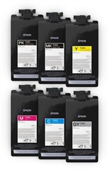 T53EM20  Epson Ultrachrome HD PRO6  Ink  Pack  Complete Set of 6 inks  1.6 L , SureColor P8570DL (Only for DL model)