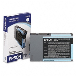 T543500 EPSON Light Cyan Compatible Ink, 110 ml, Stylus Pro 4000/7600/9600