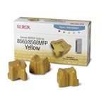 Genuine Xerox Solid Ink Yellow, Phaser 8560/8560MFP (3 Sticks)