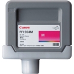 Canon Ink Tank PFI-304M - Pigment Magenta Ink Tank 330ml