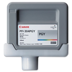 Canon Ink Tank PFI-304PGY - Pigment Photo Gray Ink Tank 330ml