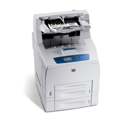 Phaser 4510/DX Laser Printer, 45 ppm, 1200 dpi, 128MB Memory, Ethernet, Parallel, USB, 2X550 Letter/Legal Input Trays, Two-Sided Printing, Hard Disk, 2Nd Stacker, 110V