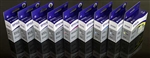 COMPLETE SET EPSON UltraChrome K3 PHOTO Black Set of 8 inks 220ml Ink, Stylus Pro 4800