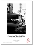 Photo Rag Brt Wht 310gsm 8.5" x 11"  20 Sheets (Discontinued Limited Supply)