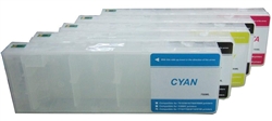 Complete set of 5 inks for the Epson 77009700  Printer (700 mils each) SAVE WHEN YOU BUY A COMPLETE SET