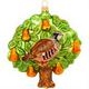 Christmas Partridge in a Tree Ornament 4.5"