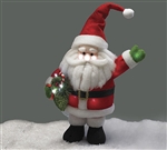 26" DECOR SM SANTA CLAUS (Lights UP)