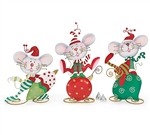DECOR XMA MICE (Tin Set of 3)