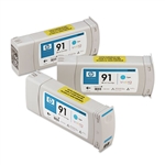 Ink Cartridge,HP91, 3 PK,MAGENTA