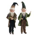 RAZ 18" POSABLE WOODLAND ELF (SET OF 2)  NO LONGER AVAILABLE