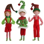 RAZ 18" POSABLE ELVES (Set of 3) ITEM NOT AVAILABLE DISCONTINUED