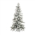 RAZ 7.5' PRE-LIT FLOCKED SLIM TREE