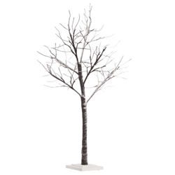 RAZ 51" LIGHTED FLOCKED TREE