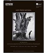 EPSON Hot Press Natural 13" x 19" 25 Sheets