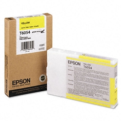 T605400 EPSON UltraChrome K3 Yellow 110ml Ink, Stylus Pro 4800/4880ONLY AVAIL IN 220 MIL T606400