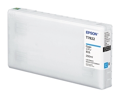 T782200  Epson SureLab D700 Ultrachrome D6-S Cyan 200 ml ink
