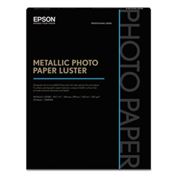 Epson Metallic Photo Luster 8.5 x 11 (25 sheets) S045596